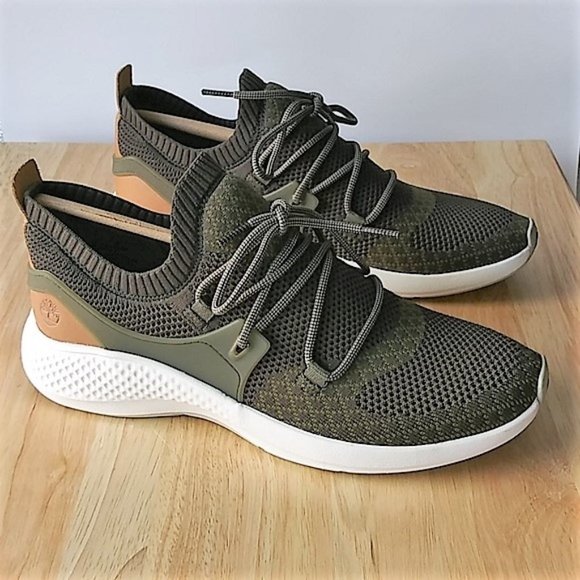 timberland dark green sneaker